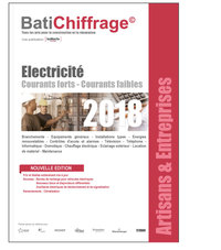 BASE DE PRIX BTP - ARTISANS ET ENTREPRISES - ELECTRICITE