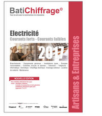 BASE DE PRIX BTP - ARTISANS ET ENTREPRISES - ELECTRICITE