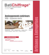 BASE DE PRIX BTP - ARTISANS ET ENTREPRISES - AMENAGEMENTS EXTERIEURS - VRD - ESPACES VERTS