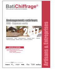 BASE DE PRIX BTP - ARTISANS ET ENTREPRISES - AMENAGEMENTS EXTERIEURS - VRD - ESPACES VERTS