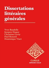 Dissertations littéraires générales