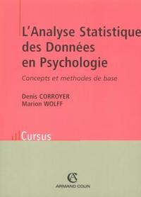 L'Analyse Statistique des Données en Psychologie - Concepts et méthodes de base