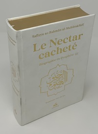 Nectar Cacheté (Le) : Biographie du Prophète Muhammad (bsl) - Format Moyen (14X19) - blanc - dorure