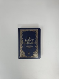 Saint Coran - FranCais - souple - Poche (10x14) - bleu foncE