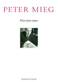 PIECE POUR ORGUE ORGUE