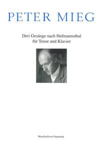 DREI GESANGE NACH HOFMANNSTHAL