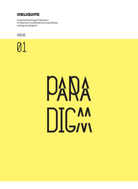 Obliquite n° 1 - Paradigm