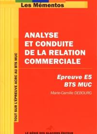 ANALYSE ET CONDUITE DE LA RELATION COMMERCIALE