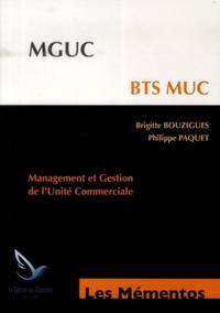 MGUC. BTS MUC. MANAGEMENT ET GESTION DE L'UNITE COMMERCIALE