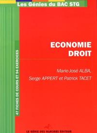 ECONOMIE-DROIT : LES EXOS (47 FICHES DE COURS ET 94 EXERCICES)