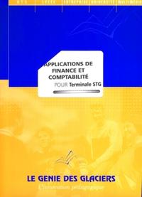 APPLICATIONS DE FINANCE ET COMPTABILITE POUR TERMINALE STG. LA POCHETTE ELEVE