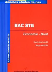 BAC STG. ECONOMIE-DROIT