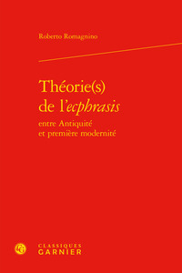 Théorie(s) de l'ecphrasis