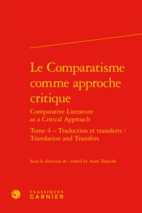 Le Comparatisme comme approche critique