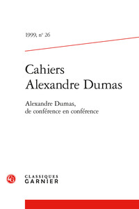 Cahiers Alexandre Dumas