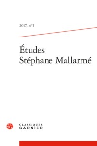 ETUDES STEPHANE MALLARME - 2017, N  5