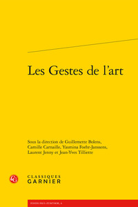 Les Gestes de l'art