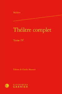 Théâtre complet