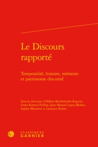 Le Discours rapporté