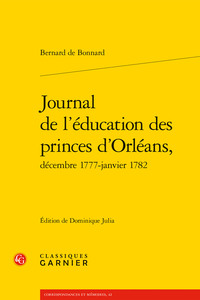 JOURNAL DE L'EDUCATION DES PRINCES D'ORLEANS,