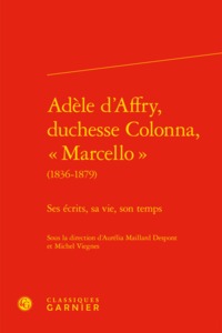 Adèle d'Affry, duchesse Colonna, « Marcello »