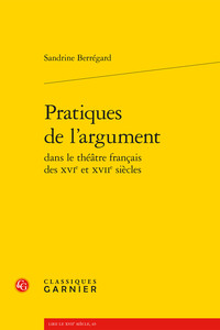 Pratiques de l'argument