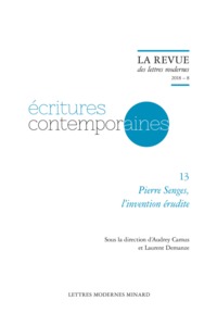 Pierre Senges, l'invention érudite