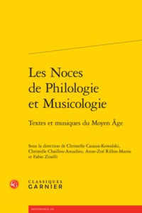 Les Noces de Philologie et Musicologie