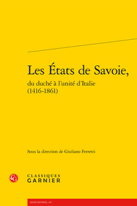 LES ETATS DE SAVOIE,