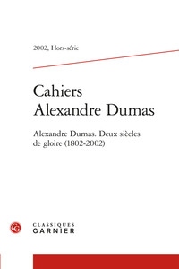 Cahiers Alexandre Dumas