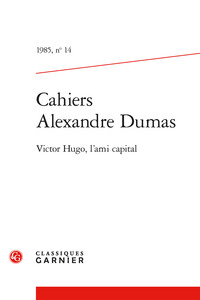 Cahiers Alexandre Dumas