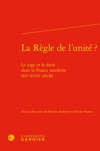 La Règle de l'unité ?