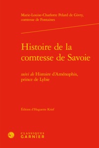 Histoire de la comtesse de Savoie