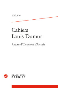 Cahiers Louis Dumur