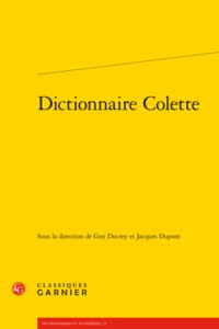 Dictionnaire Colette