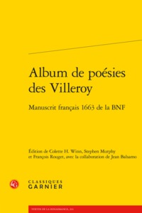 Album de poésies des Villeroy