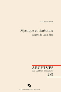 Mystique et littérature