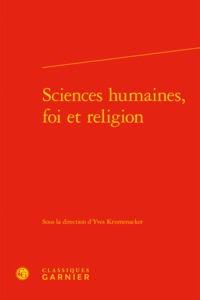 Sciences humaines, foi et religion