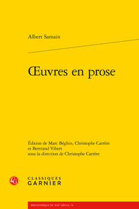 oeuvres en prose