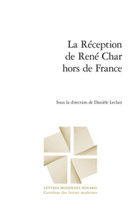 LA RECEPTION DE RENE CHAR HORS DE FRANCE