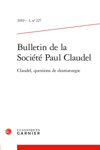 Bulletin de la Société Paul Claudel