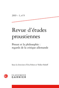 Revue d'études proustiennes