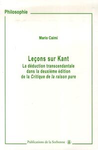 Leçons sur Kant