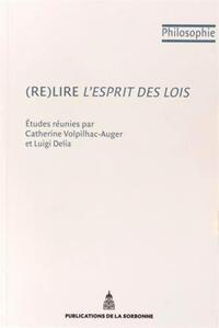 (RE)LIRE L'ESPRIT DES LOIS