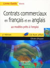 Contrats commerciaux en français et en anglais