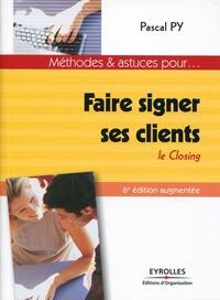 Faire signer ses clients