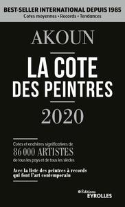 La cote des peintres 2020