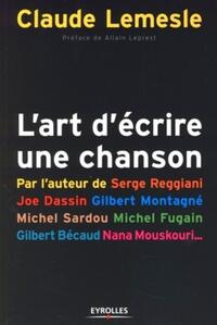 L'art d'écrire une chanson