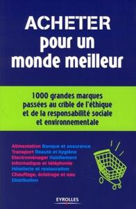 Acheter pour un monde meilleur