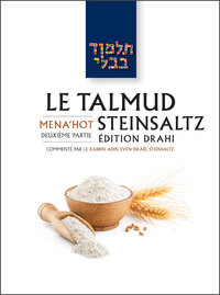 Le Talmud Steinsaltz T36 - Menahot 2